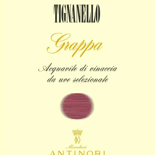 Grappa Tignanello Acquavile di vinaccia