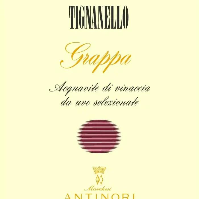 Grappa Tignanello Acquavile di vinaccia