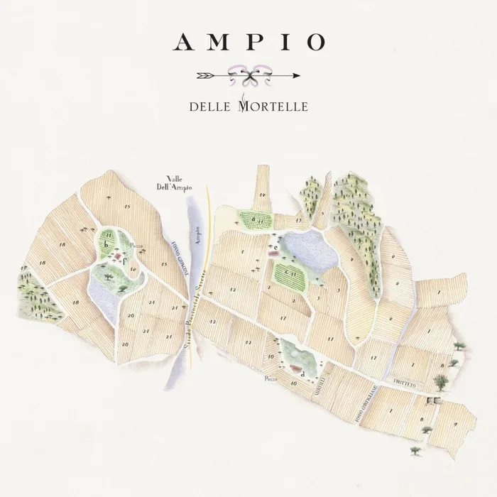 Ampio Delle Mortelle Toscana IGT 2016 Marchesi Antinori