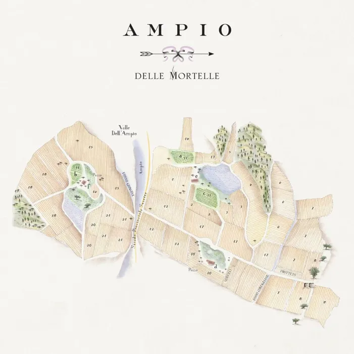 Ampio Delle Mortelle Toscana IGT 2016 Marchesi Antinori