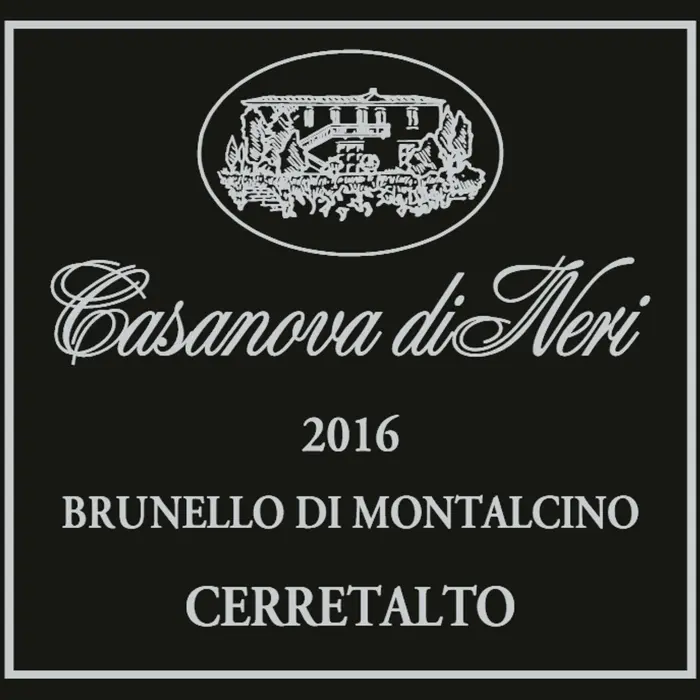 Brunello di Montalcino Casanova di Neri Cerretalto 2016 