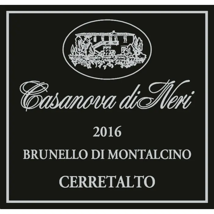 Brunello di Montalcino Casanova di Neri Cerretalto 2016 