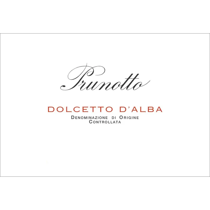 Dolcetto D'alba DOC Prunotto 2017
