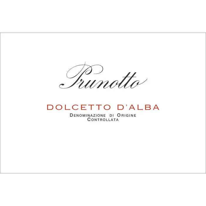 Dolcetto D'alba DOC Prunotto 2017