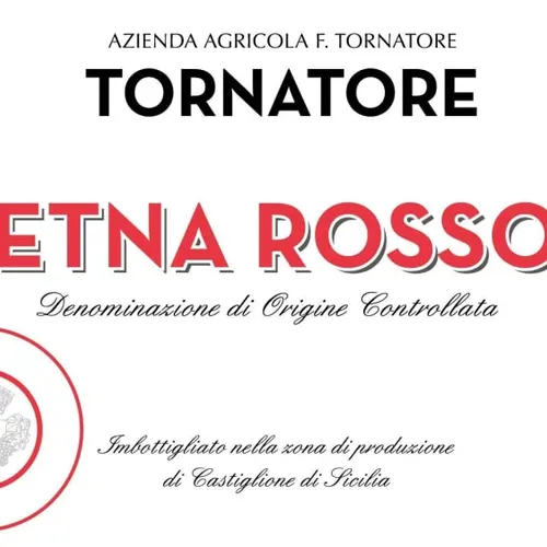 Etna Rosso Tornatore 2018