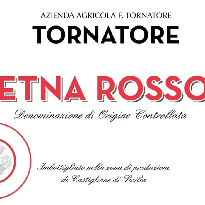 Etna Rosso Tornatore 2018