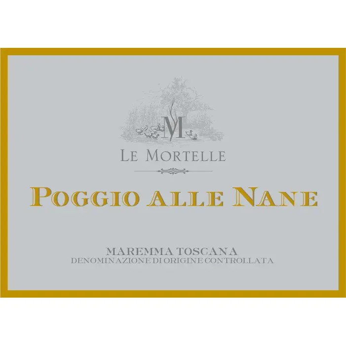 Le Mortelle 'Poggio alle Nane' Maremma Toscana 2019 Magnum