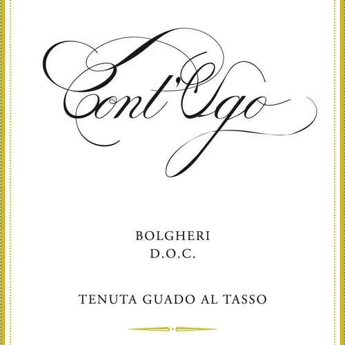 Cont' Ugo Bolgheri 2020 Guado al Tasso 