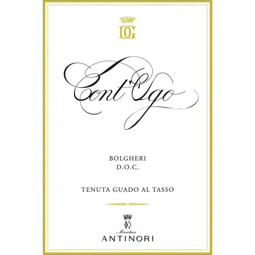 Cont' Ugo Bolgheri 2020 Guado al Tasso 