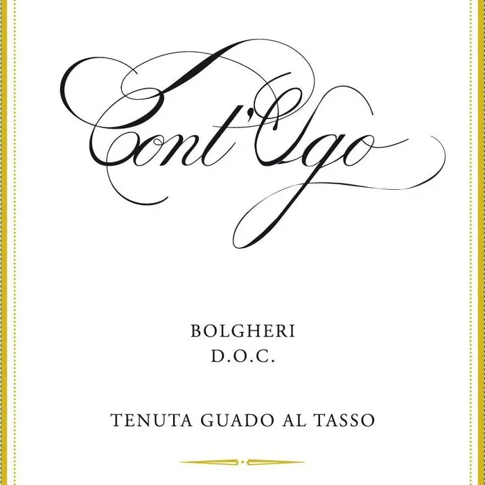 Cont' Ugo Bolgheri 2020 Guado al Tasso 