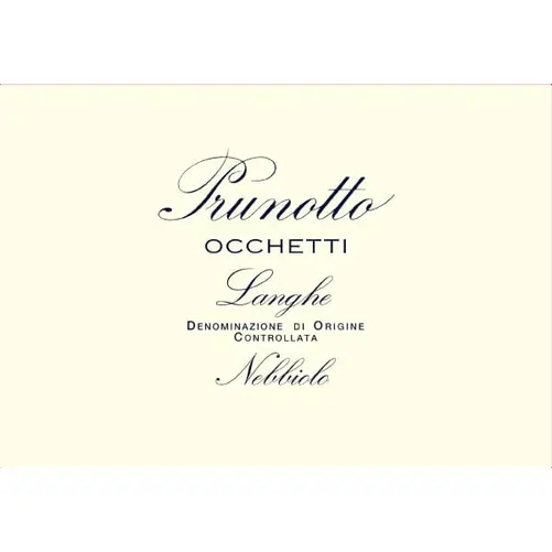 Prunotto Occhetti Langhe Nebbiolo 2017