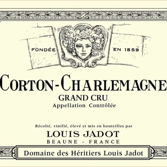 Louis Jadot Corton-Charlemagne Grand Cru "Domaine des Heritiers" 2018