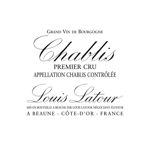 Chablis A.O.C Premier Cru 2021 Louis Latour 