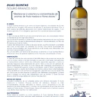 Duas Quintas Reserva Branco 2021  - imagem 2