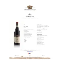 Barolo D.O.C.G Priore 2019 Cantine Povero - imagem 3