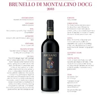 Brunello Di Montalcino D.O.C.G Argiano 2019 - imagem 2