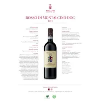 Rosso di Montalcino D.O.C Argiano 2022 - imagem 2