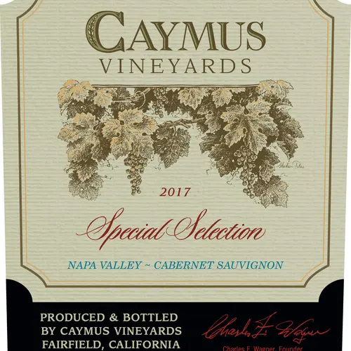 Caymus Vineyards Special Selection Cabernet Sauvignon 2017
