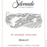 Mt. George Merlot Silverado Vineyards 2018 Napa Valley - imagem 1
