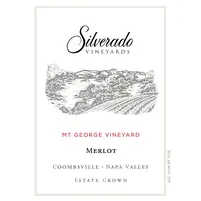 Mt. George Merlot Silverado Vineyards 2018 Napa Valley - imagem 2