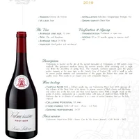  Valmoissine Pinot Noir 2019 Louis Latour   - imagem 1