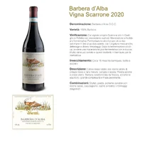 Barbera d’Alba Doc Vigna "Scarrone" 2020 Vietti  - imagem 1