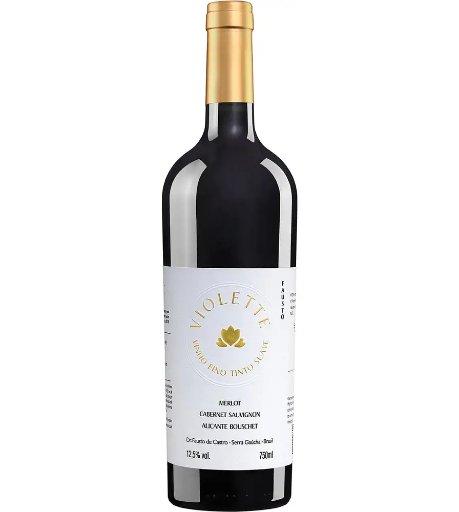 Violette Tinto Suave - 750ml Vinho Nacional