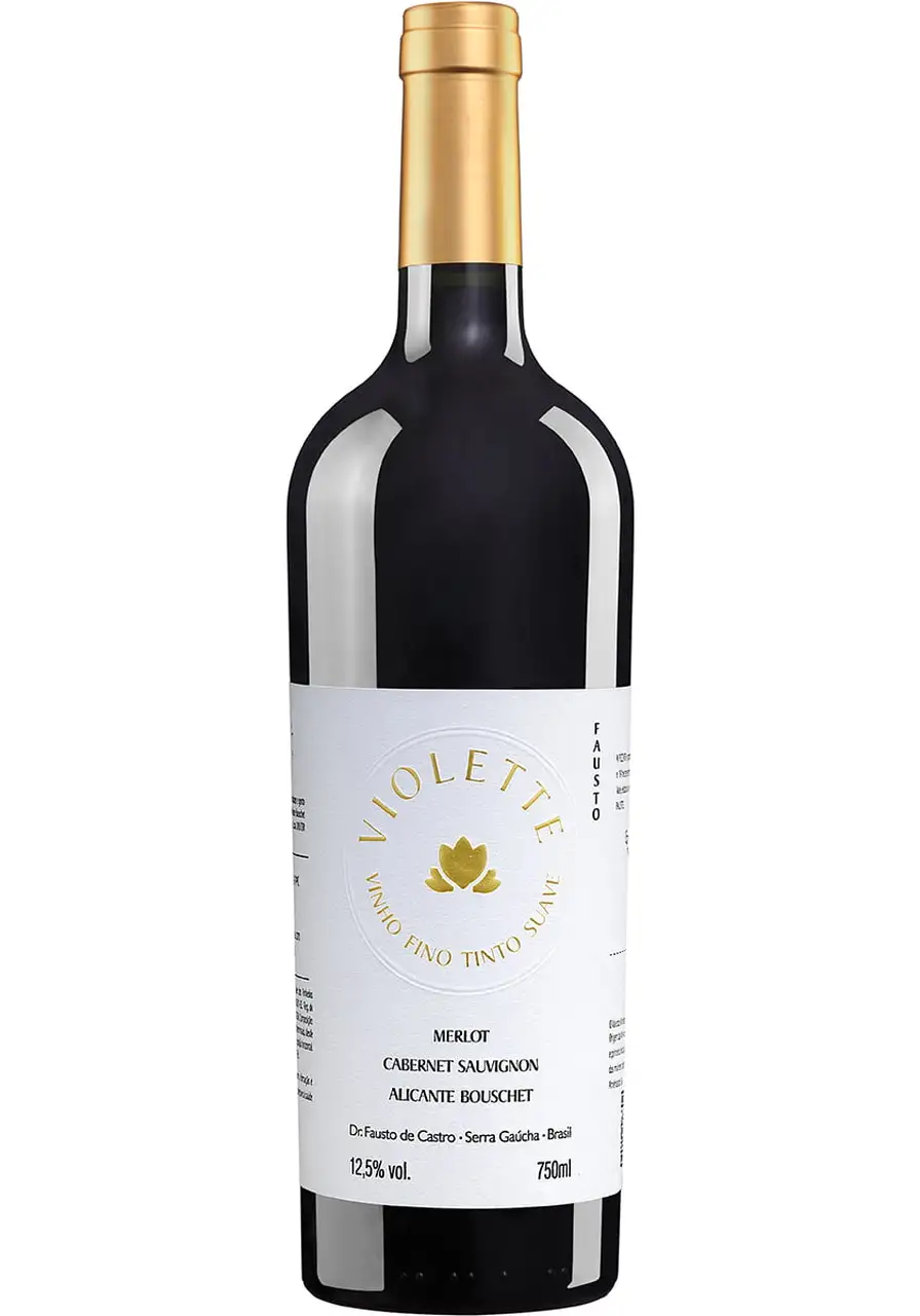Violette Tinto Suave - 750ml Vinho Nacional