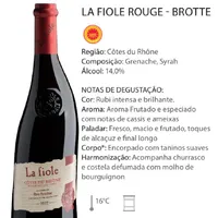 Cotes-du-rhone La Fiole Brotte - imagem 2