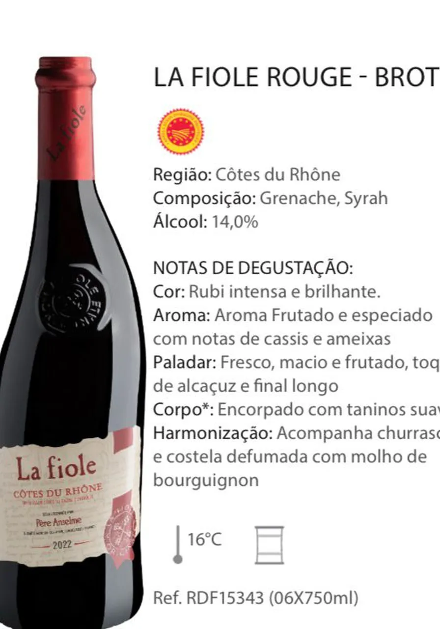 Cotes-du-rhone La Fiole Brotte