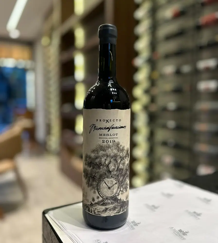Proyecto X Microvinificação Merlot 2019