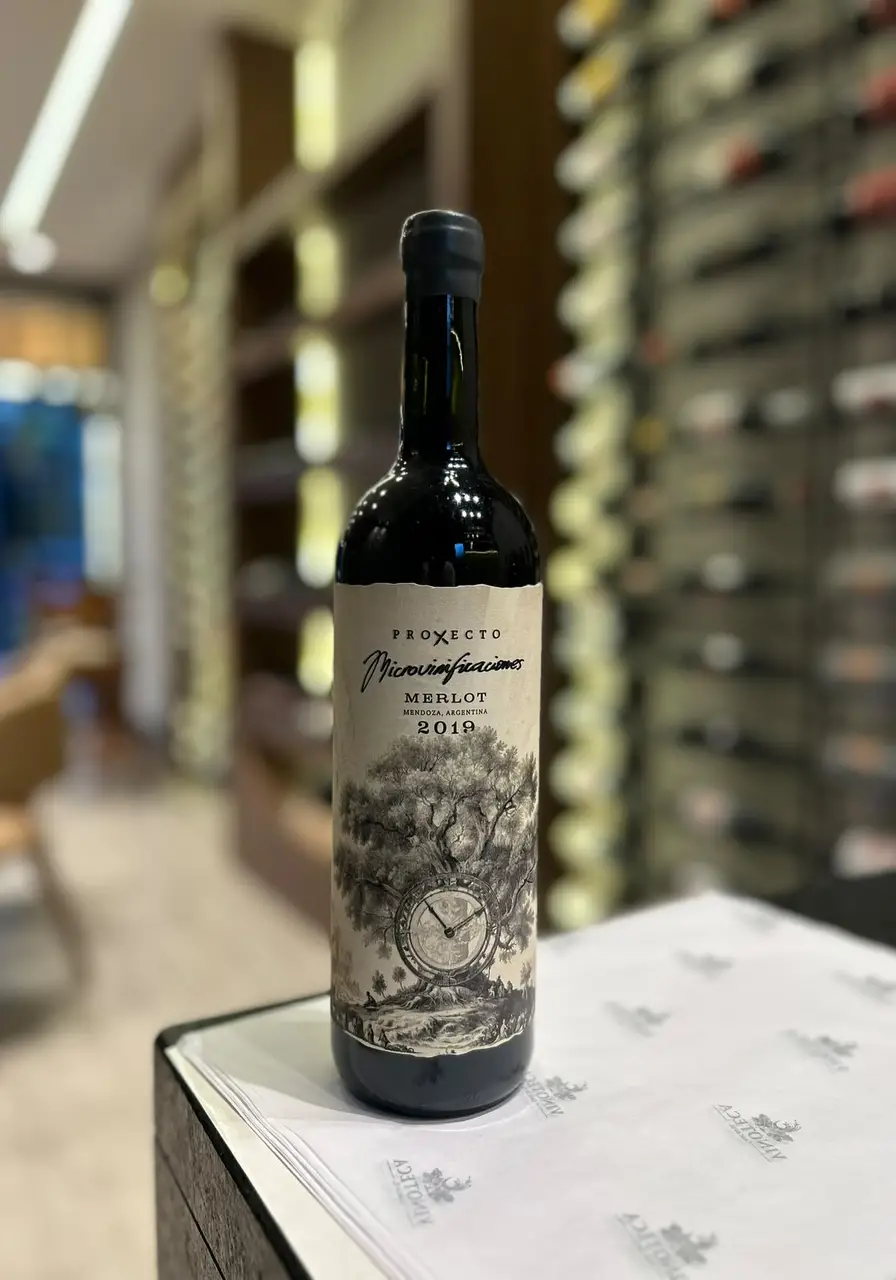 Proyecto X Microvinificação Merlot 2019