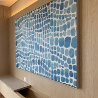 Quadro Fragmentos em Azul - imagem 1