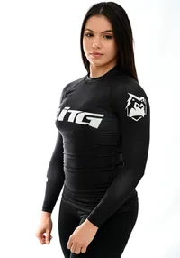 Rash Guard Feminina ITG Manga Longa Preta