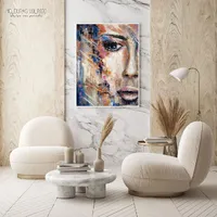 Quadro Decorativo Faces Coloridas - imagem 3