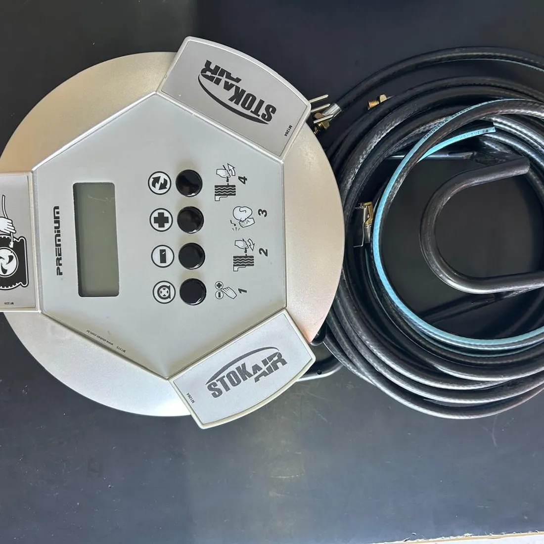 Calibrador De Pneu Eletrônico Stok Air Box M2000 Bivolt