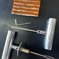 Kit Reparo de Pneu sem Câmara com Agulha e Escareador 4MM - imagem 1