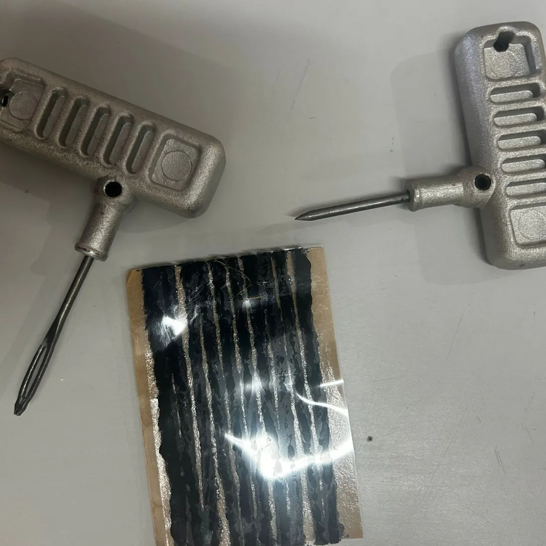 Kit Para Reparo De Pneu Sem Camara Top Ruber 3mm