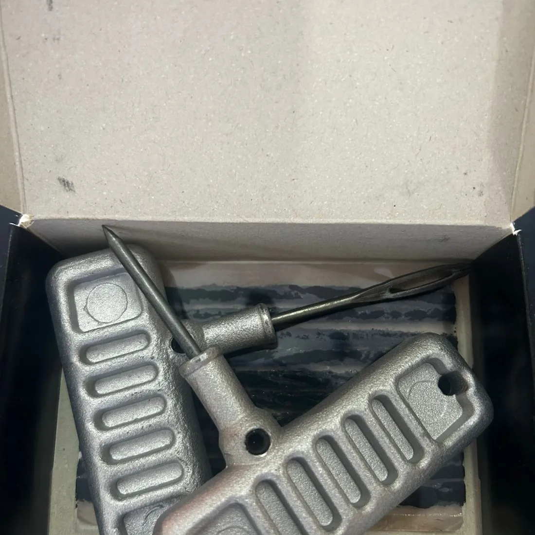 Kit Para Reparo De Pneu Sem Camara Top Ruber 3mm
