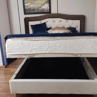 Colchão Super Black 140x190 + cama box baú - imagem 1