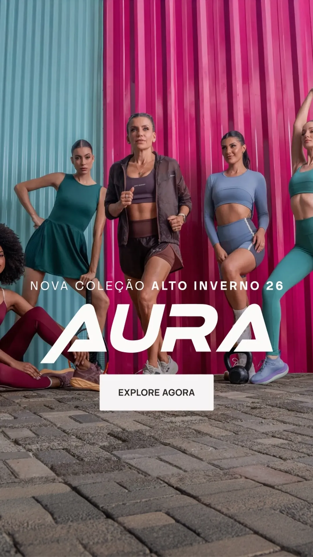 Banner mobile Coleção Aura | Video