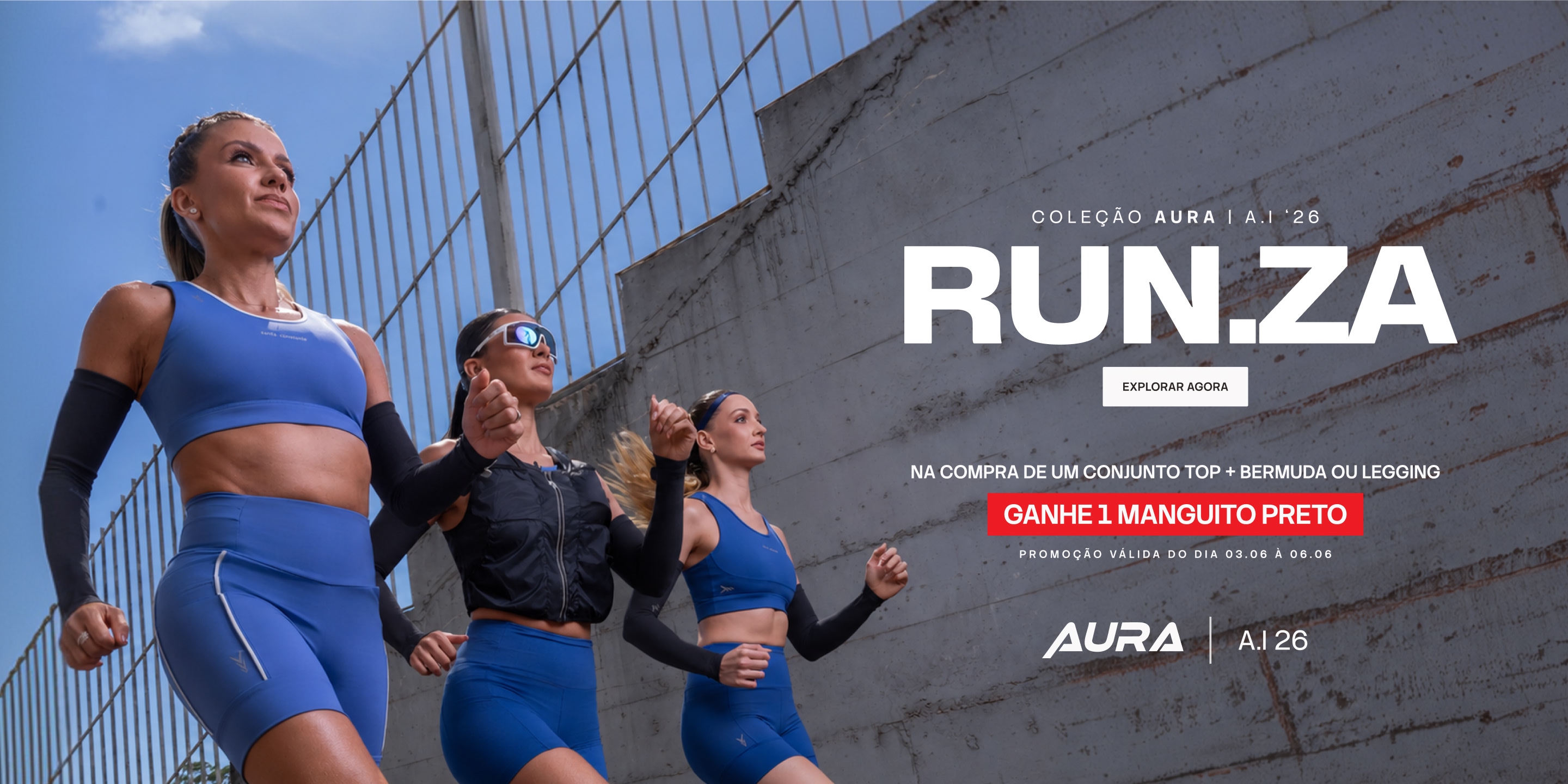 Banner Coleção Aura | Estático