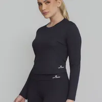 BLUSA CROP MANGA LONGA - imagem 6