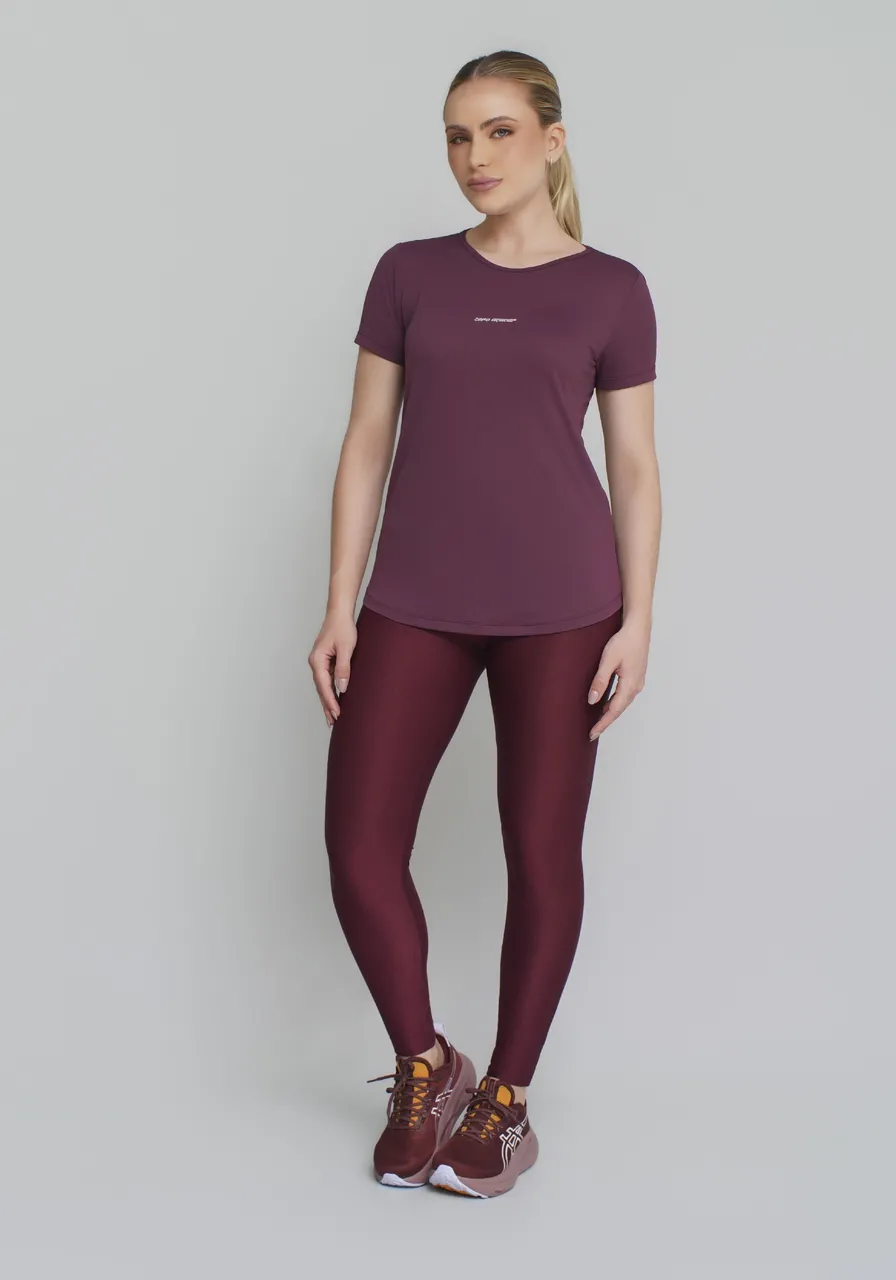 T SHIRT CREPE ALONGADA