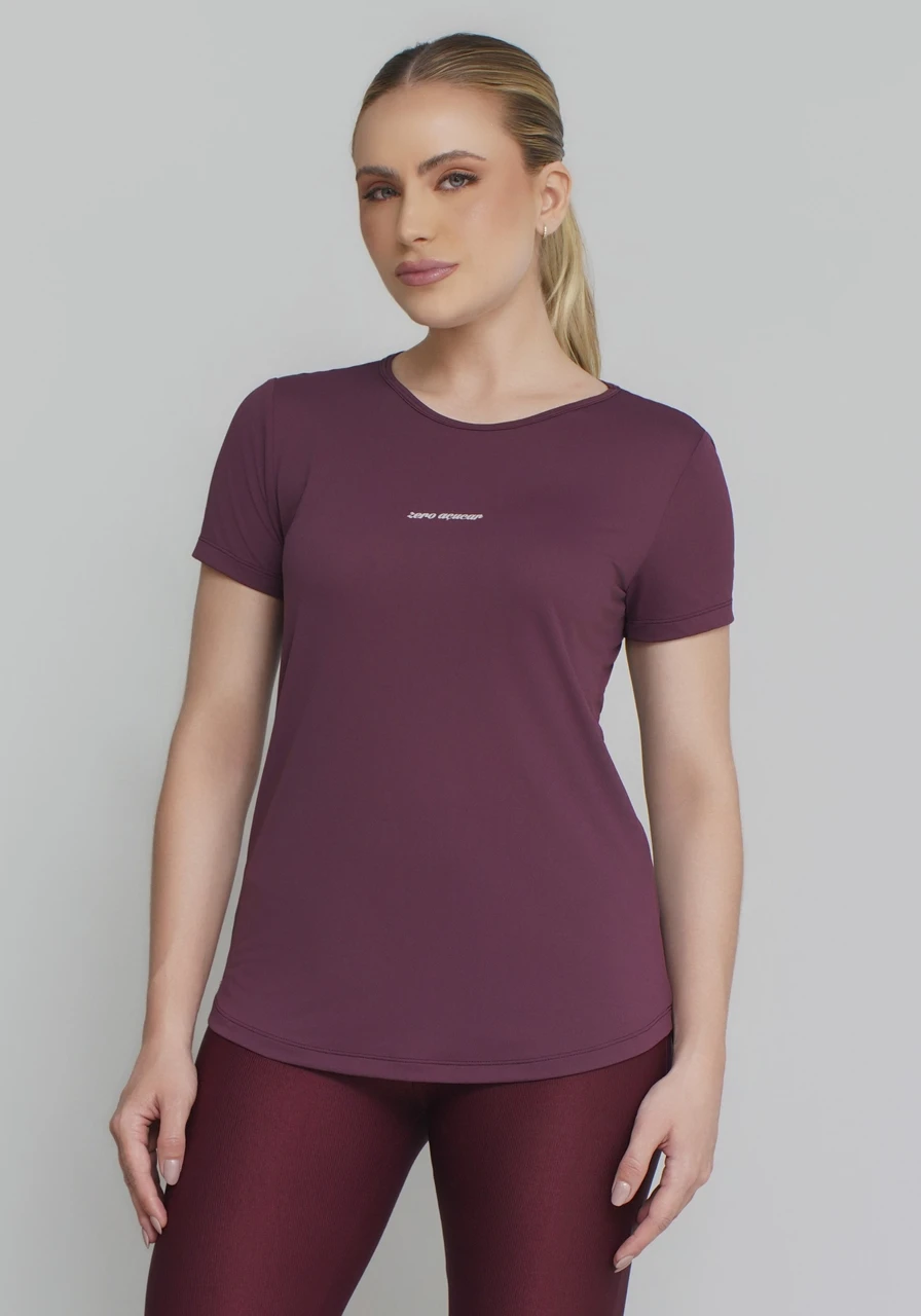 T SHIRT CREPE ALONGADA