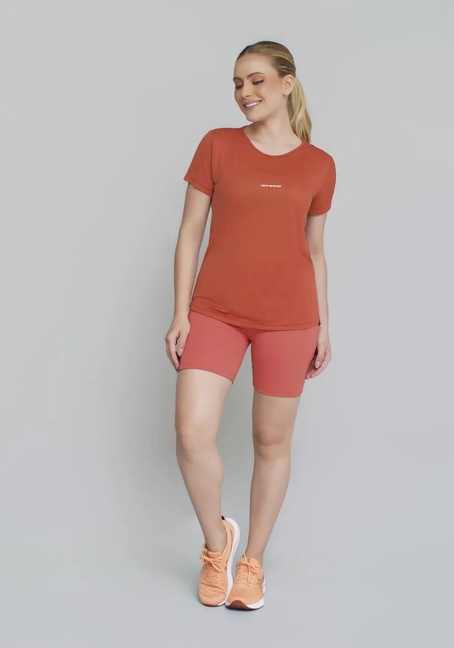 T SHIRT CREPE ALONGADA