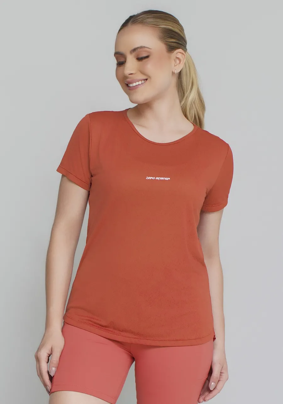 T SHIRT CREPE ALONGADA