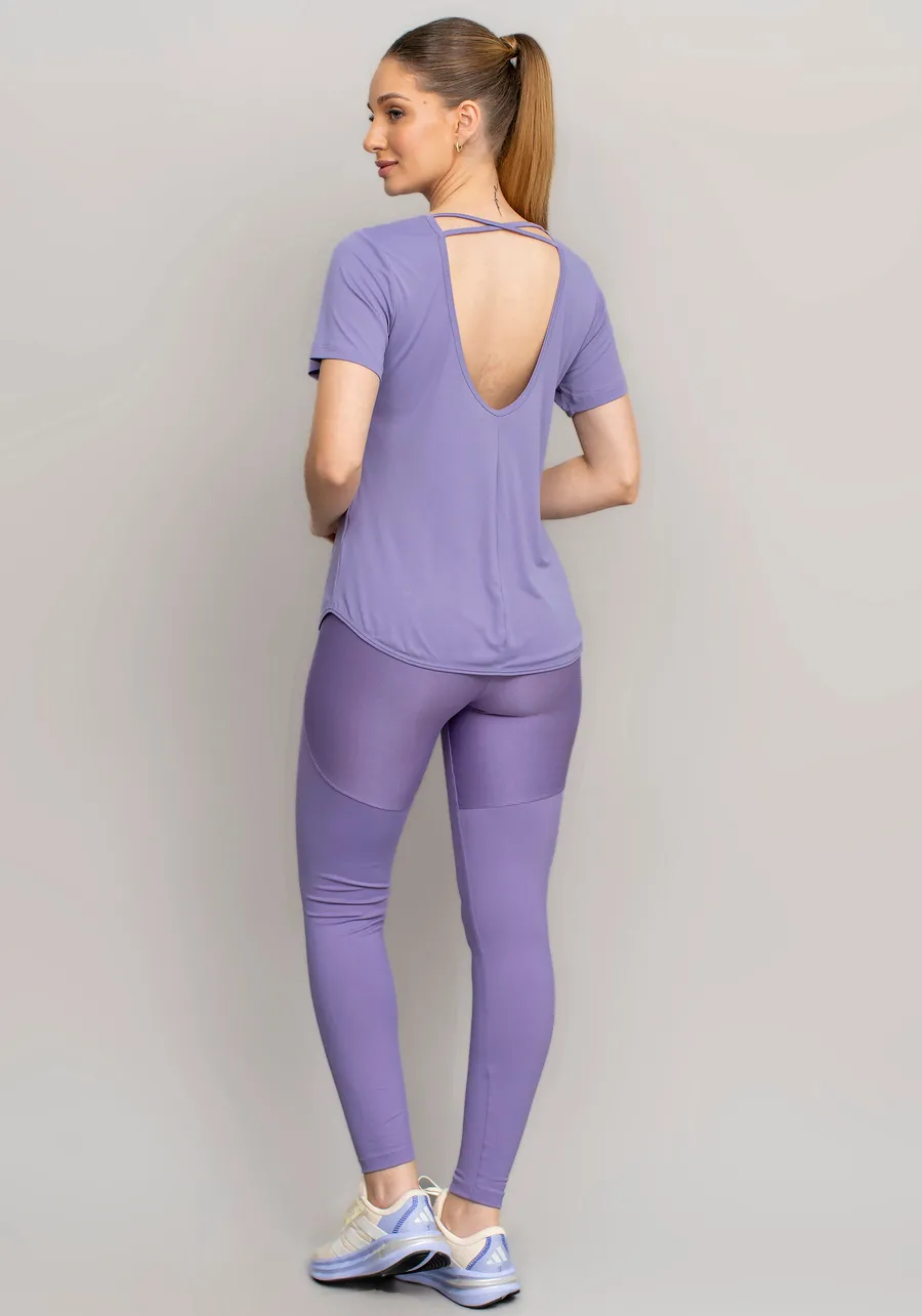 T-SHIRT ABERTURA COSTAS