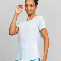 T-SHIRT CREPE ALONGADA - imagem 1