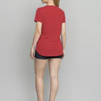 T-SHIRT CREPE ALONGADA - imagem 6